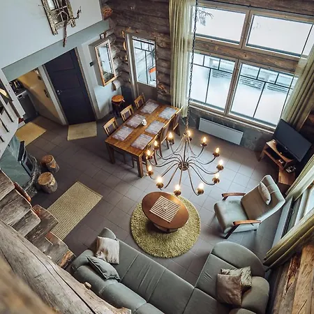 Sielikkö Aurora Log Apartments Saariselkä Exterior foto